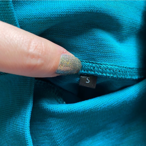 Turquoise Alphalete Leggings - Picture 6 of 9